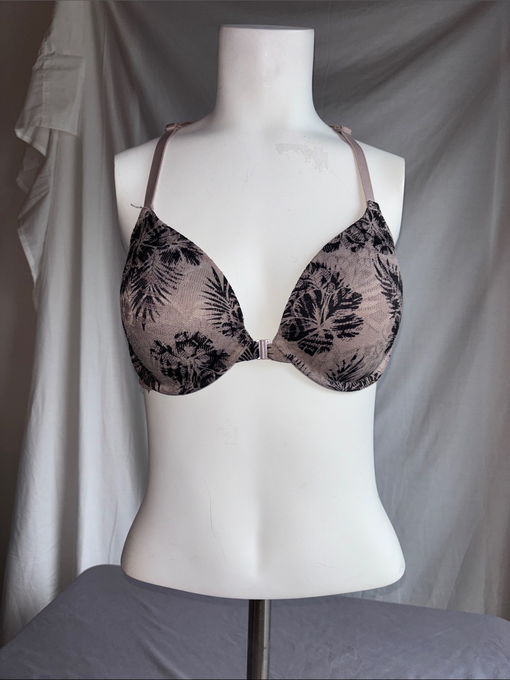 Victoria’s Secret PINK- bralette, tan and black